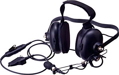 Kenwood KHS-15-BH Heavy duty behind-the-headset w/noise canceling boom mic & in-line PTT List $400